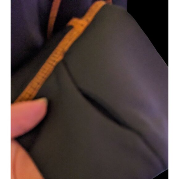 Sporty Ragnar Ladies Black And Orange Full Zip Athletic Jacket - Picture 4 of 5